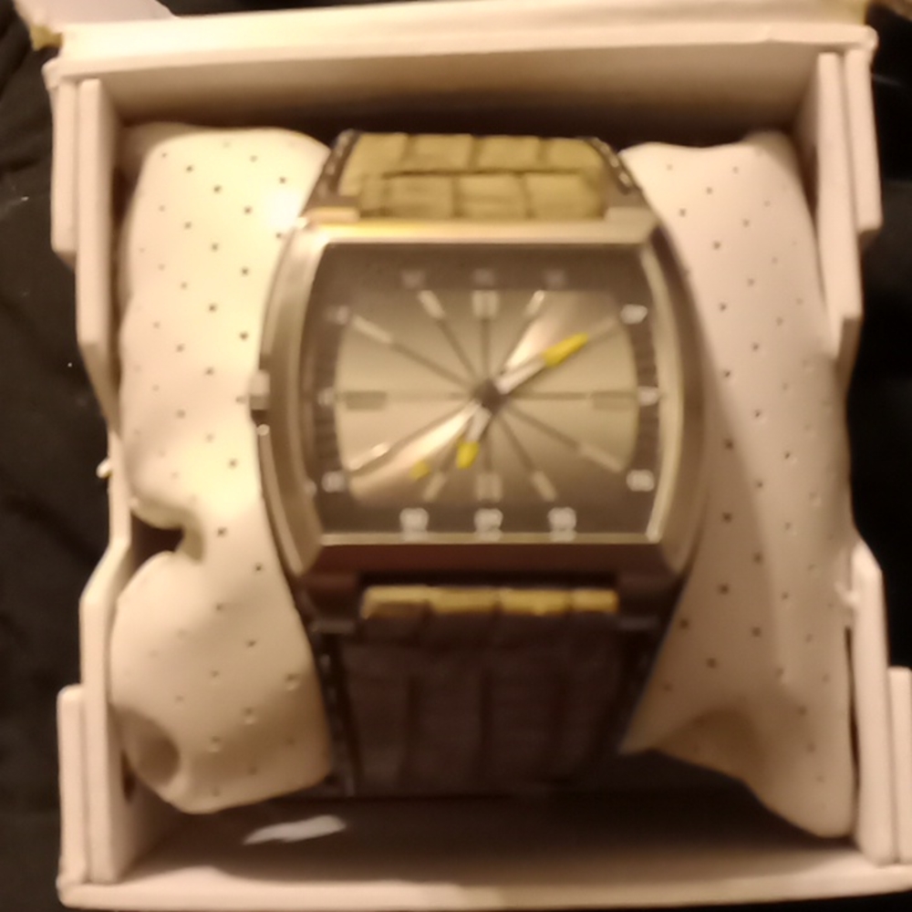 Men's trendy Guess watch